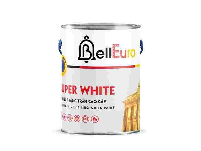 BELL EURO - SUPER WHITE - 5 Lít SƠN SIÊU TRẮNG TRẦN CAO CẤP